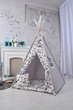 Палатка-Вигвам WIGWAMHOME Ретро-машинки 110х110х180см серая - изображение 2