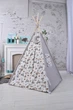 Палатка-Вигвам WIGWAMHOME Ретро-машинки 110х110х180см серая - изображение 5