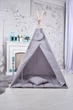 Палатка-Вігвам WIGWAMHOME Однотонний 110х110х180см сіра - зображення 4