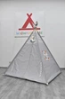 Большая Палатка-Вигвам WIGWAMHOME Перья 150х150х200см светло-серая - изображение 6