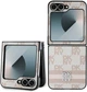 Панель DKNY Chequered Pattern Printed Stripes для Samsung Galaxy Z Flip6 F741 / Z Flip7 FE Pink (DKHCZF6PCPTSSP) - зображення 1