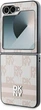 Панель DKNY Chequered Pattern Printed Stripes для Samsung Galaxy Z Flip6 F741 / Z Flip7 FE Pink (DKHCZF6PCPTSSP) - зображення 6