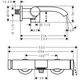 Hansgrohe Vivenis Смеситель для ванны, хром (75420000) - изображение 2