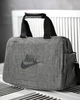 Спортивна сумка Nike ТР5248 сіра для тренувань і подорожей 39×26,5×17,5 - зображення 4