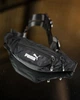 Бананка спортивная через плечо Puma Oxford 600D черная компактная ТР6739 - изображение 4