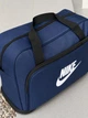 Спортивная сумка трансформер Nike синяя дорожная сумка для тренировок с отделением для обуви - изображение 3