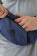 Бананка мужская Adidas синяя, сумка бананка через плечо мужская с черным логотипом - изображение 6