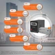 Комплект резервного питания LP (LogicPower) ИБП + мультигелевая батарея (UPS B1500 + АКБ MG 4140W) - изображение 4