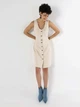Сарафан джинсовый женский Colin's CL1064435DN42791 S Flos Wash (8683197754721) - изображение 3