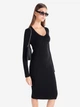 Плаття міді жіноче Colin's CL1065270BLK M Black (8683197802385) - зображення 1