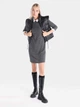 Платье короткое осеннее женское Colin's CL1065289ANM L Anthracite Melange (8683197791597) - изображение 3