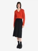 Юбка миди осенняя женская Colin's CL1065834BLK XS Black (8683197893062) - изображение 5