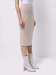 Юбка миди осенняя прямая женская Colin's CL1075617BME XS Beige Melange (8684112821801) - изображение 1