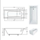 Modern Ванна Besco 180x80 - зображення 4