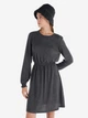 Платье короткое осеннее женское Colin's CL1065117ANM L Anthracite Melange (8683197791788) - изображение 1