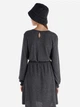 Платье короткое осеннее женское Colin's CL1065117ANM XS Anthracite Melange (8683197791818) - изображение 2