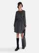 Платье короткое осеннее женское Colin's CL1065117ANM XS Anthracite Melange (8683197791818) - изображение 3
