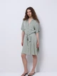 Платье-рубашка миди летнее женское Colin's CL1073826MGR S Mint Green (8684112629841) - изображение 3