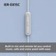 Słuchawki Sony IER-EX15C White (4548736170599) - obraz 3
