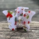 Крабик для волосся метелик White Big Cherry - зображення 2