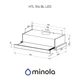Вытяжка Minola HTL 514 BL LED - изображение 10