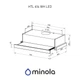 Витяжка Minola HTL 614 WH LED - зображення 10