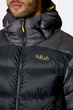 Куртка Rab Neutrino Pro Down Jacket чоловіча Black/Graphene L чорна/сіра - зображення 8