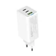 Мережевий зарядний пристрій ColorWay CWCHS058PDWT GaN Mini 65W PD Port PPS USB (USB-2C1A) White - зображення 4
