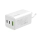 Сетевое зарядное устройство ColorWay CWCHS061PDWT GaN Mini 100W PD Port PPS USB (USB-2C1A) White - изображение 3