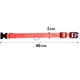 Світлодіодний Lesko Red XS LED нашийник USB світиться для собак та котів - зображення 5