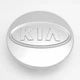 Колпачок заглушка ступицы колеса Kia 59 мм тип 2 хром - изображение 2