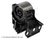 Сайлентблок переднього коромисла BLUE PRINT ADBP800290 Honda CR-V 51395T1WE02, 51395T1WE01, 51395T0AE01 - зображення 2