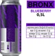 Упаковка слабоалкогольного енергетичного напою BRONX Blueberry 8% 0.5 л х 24 шт (4820193039955) - зображення 2
