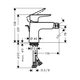Hansgrohe Talis E Змішувач для біде, хром (71720000) - зображення 3