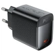 Мережевий зарядний пристрій ACEFAST A112 PD45W GaN single USB-C charger (EU) Black - изображение 2