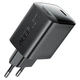 Мережевий зарядний пристрій ACEFAST A112 PD45W GaN single USB-C charger (EU) Black - изображение 4