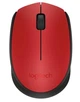 Миша бездротова Logitech M171, Red/Black, USB (2.4 GHz), 1000 dpi, 3 кнопки, 1xAA (910-004641) - изображение 1