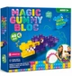 Конструктор з м’якого силікону "Magic Gummy Bloc" 40 деталей різнокольоровий - зображення 3