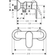 Hansgrohe Vernis Blend Змішувач для душу, хром (71640000) - зображення 6