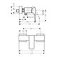 HANSGROHE Metropol Смеситель для душа, полированное золото (32560990) - изображение 3