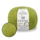 Gazzal Super Kid Mohair, Оливковий №64422 - супер кід мохер, тонка пряжа для ажурних виробів і павутинок, 25 г/237 м - зображення 1