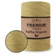 Premium Yarn Raffia Organic, Темная соломка №3 - летняя пряжа Рафия Органик для вязания сумок, шляп, корзин, декора, 150г/230м - изображение 1