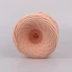 Пряжа трикотажна YarnArt Cotton Club, Персик №7345 - 100% бавовна, для сумок, кошиків, килимків, декору (ЯрнАрт Коттон Клаб) - зображення 3