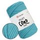 YarnArt Macrame Cord 3mm, Светлая бирюза №763 - трикотажный шнур 250 г / 85 м для вязания сумок, игрушек, ковриков, макраме, толстая пряжа - изображение 1