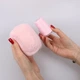 Пряжа из Норки, Нежно-розовый №837, 50 г/350 м, с дополнительной нитью для вязания - изображение 2