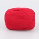 Пряжа из Норки, Красный №810, 50 г/350 м, с дополнительной нитью для вязания - изображение 3