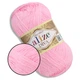 Пряжа Alize Diva (Алізе Діва) Бейбі Пінк №185, літня нитка 100г/350м, мікрофібра для в'язання гачком та спицями - зображення 1
