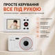 Цифрова камера XJ011 Чорна 72 МП, 2.5K, автофокус, 16x цифровий зум, дисплей 2.4", USB Type-C - зображення 8