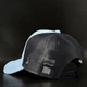 Джинсовая кепка с сеткой New Era Leather Patch Denim 9FORTY Trucker 60856334 - изображение 6