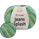 Пряжа YarnArt Jeans Splash, №957, 55% бавовна / 45% акрил, 160 м / 50 г, меланжева кольорова нитка для демісезонних виробів, ЯрнАрт Джинс Сплеш - зображення 1